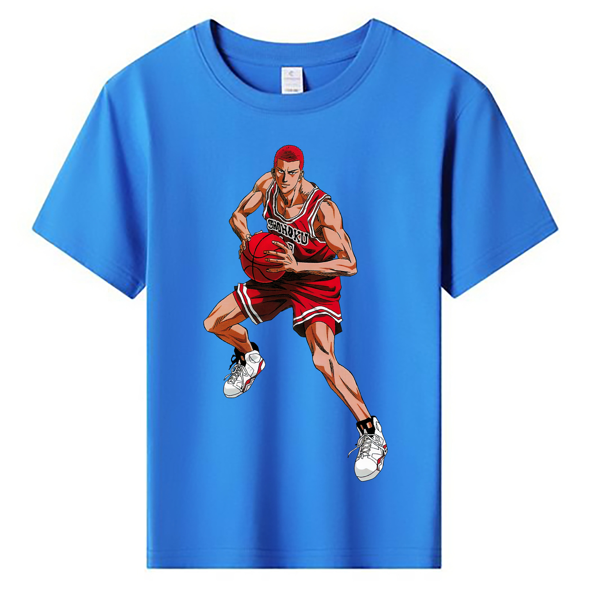 （画像用） SLAM DUNK／スラムダンク 綿100％キッズTシャツ（フロントプリント）